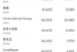 6月9日美股成交额前20：亚马逊计划在宾州投资超200亿美元推动AI创新