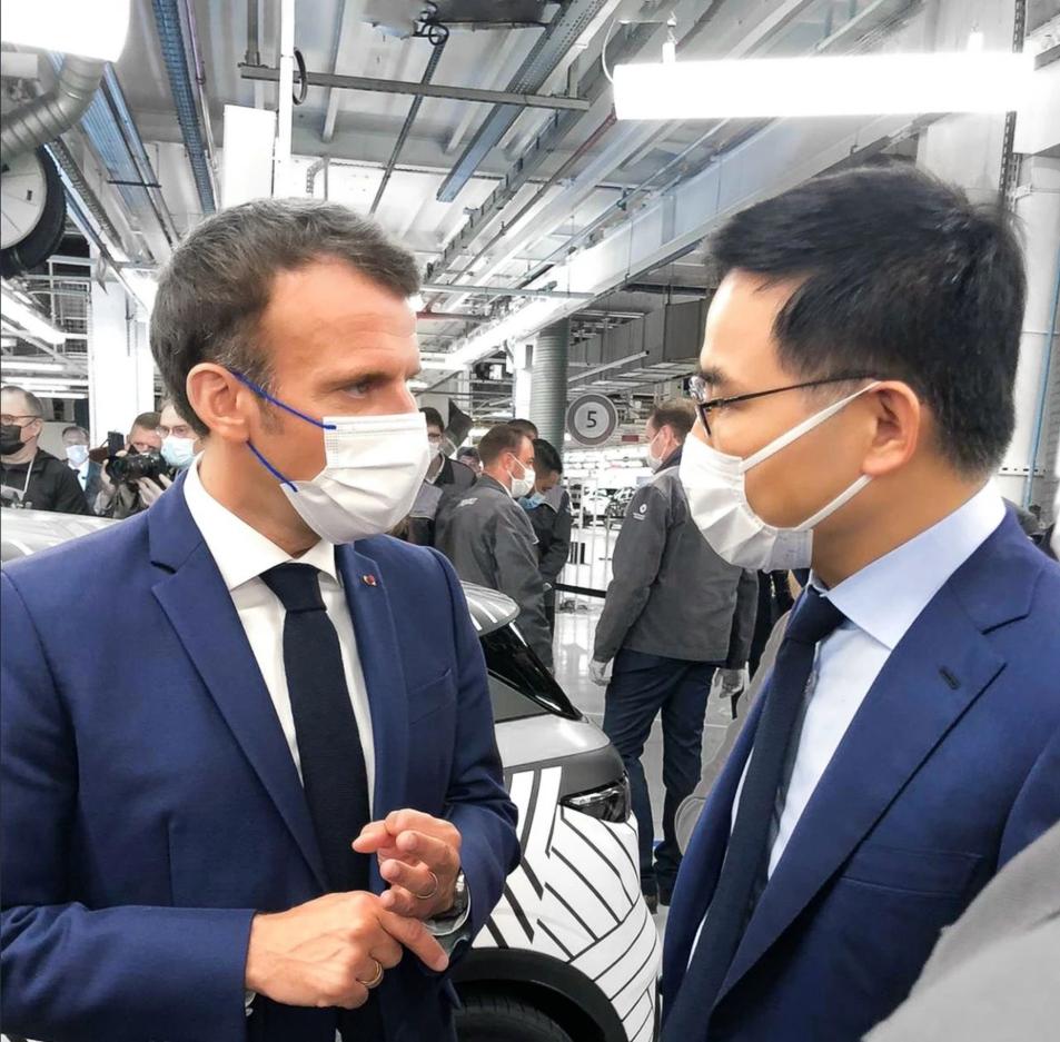 远景动力法国电池超级工厂投产