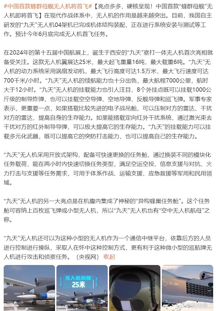 中国无人机真实产能究竟有多强