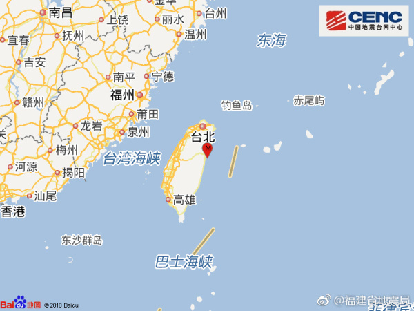 智利迭戈·德阿尔马格罗附近海域发生6.5级地震